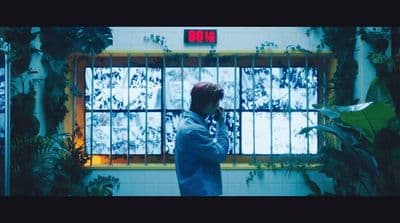 a person standing in front of a window