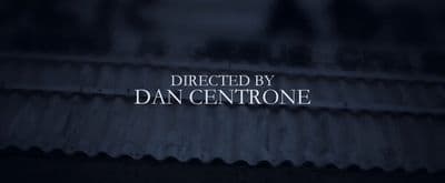 the words directed by dan centreone on a dark background