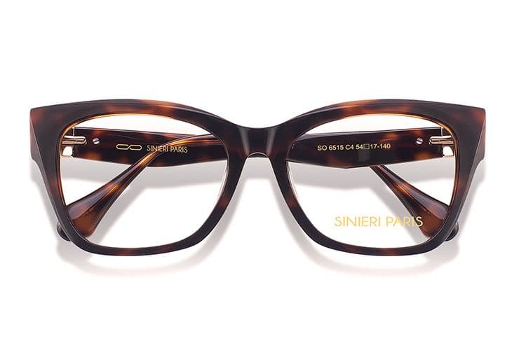 a pair of glasses on a white background