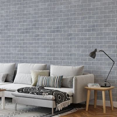 a living room with a couch and a table