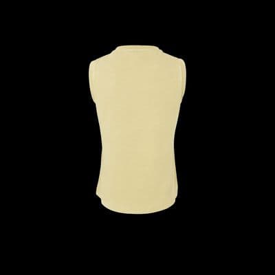 a white vest on a black background