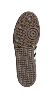 a close up of a shoe on a white background