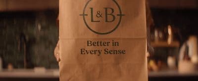 a brown paper bag with the words better in every sense on it