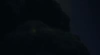 a blurry photo of a person in the dark