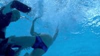 a couple of people that are in the water