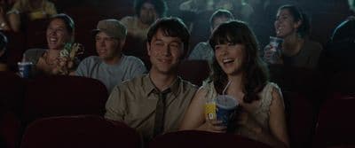 a group of people sitting in a movie theater