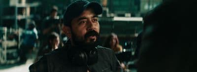 a man with a beard wearing headphones