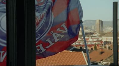 a view of a city from a window