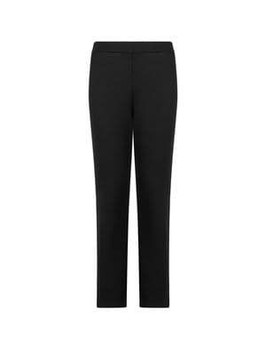 a women's black pants on a white background