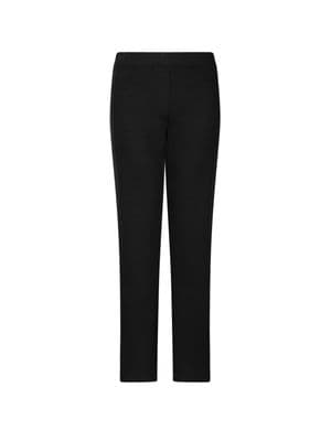 a women's black pants on a white background