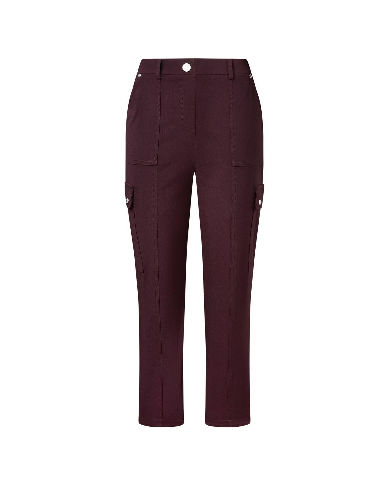 a women's pants with pockets and buttons