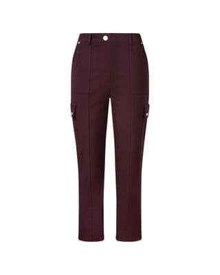 a women's pants with pockets and buttons