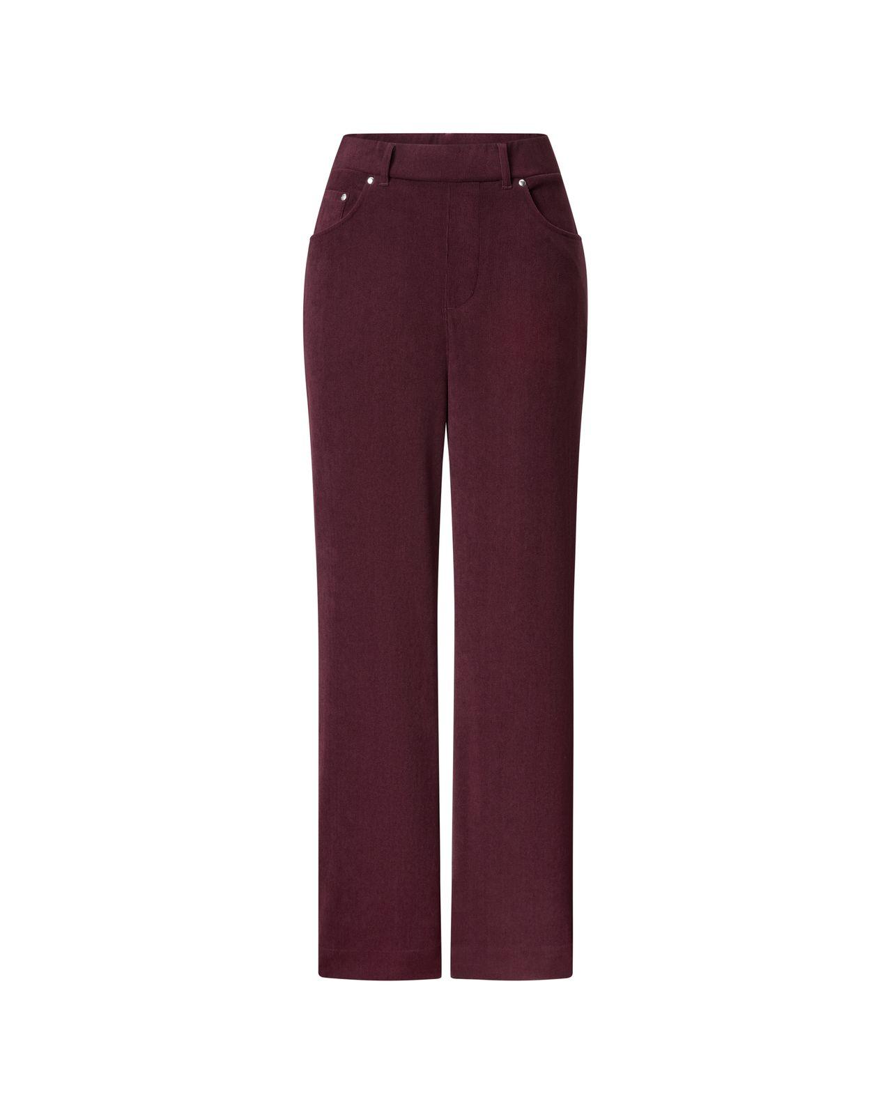 a women's pants with buttons on the side