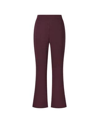 a women's pants with a high waist and bell bottoms