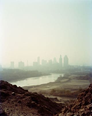 a view of a city and a body of water