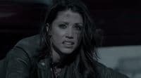 a woman in a black leather jacket and piercings