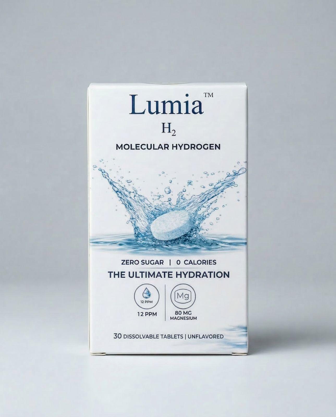 a box of lumia h5 with water splashing out of it