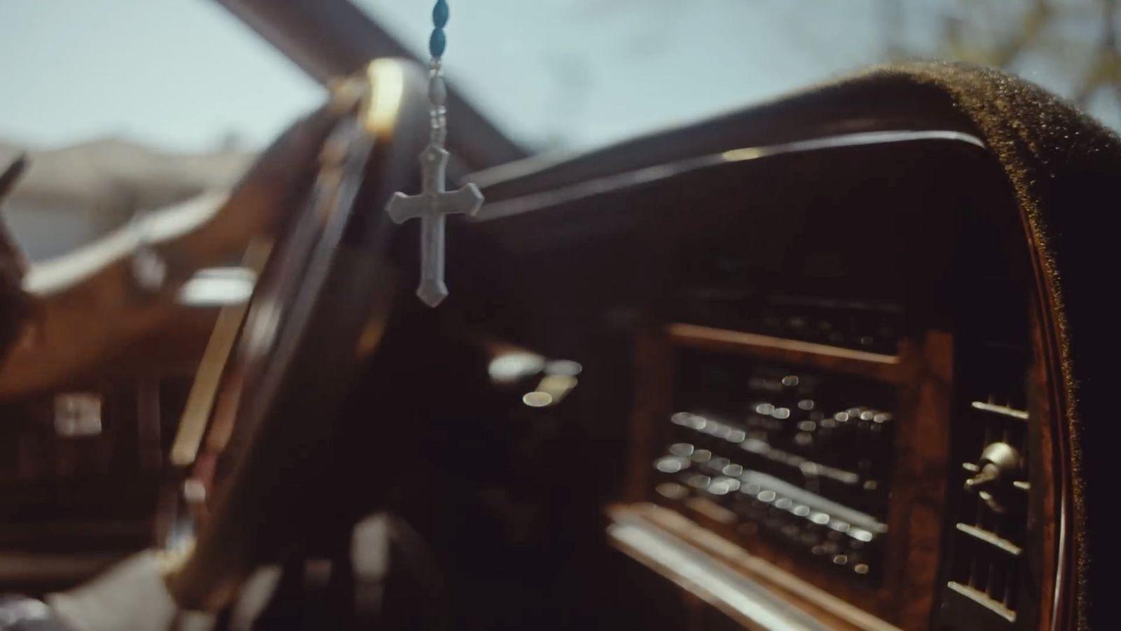 a close up of the dashboard of a car