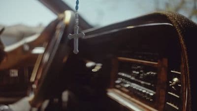 a close up of the dashboard of a car