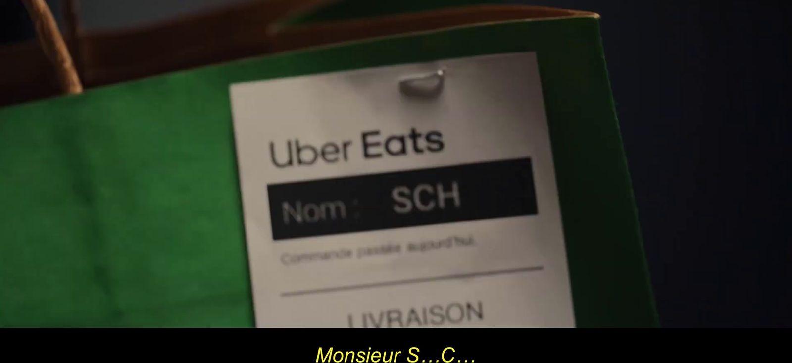a close up of a label on a book