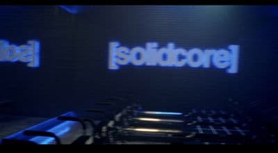 a dj booth with a dj booth and dj equipment