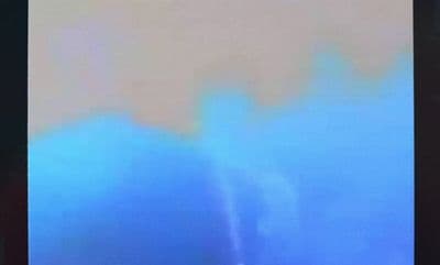 a picture of a blue sky with clouds