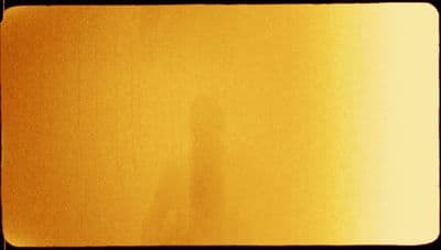 a yellow background with a black border
