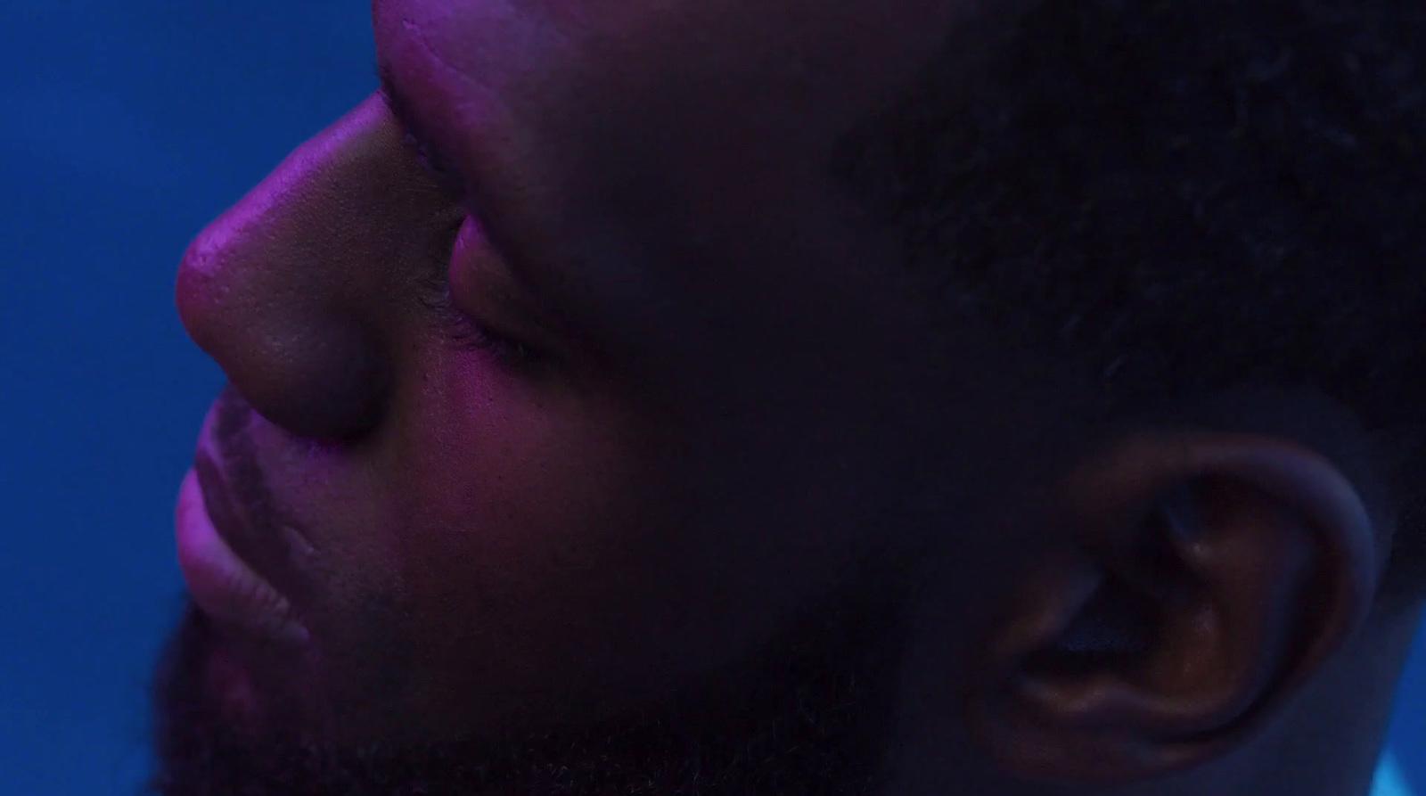 a close up of a man with a beard