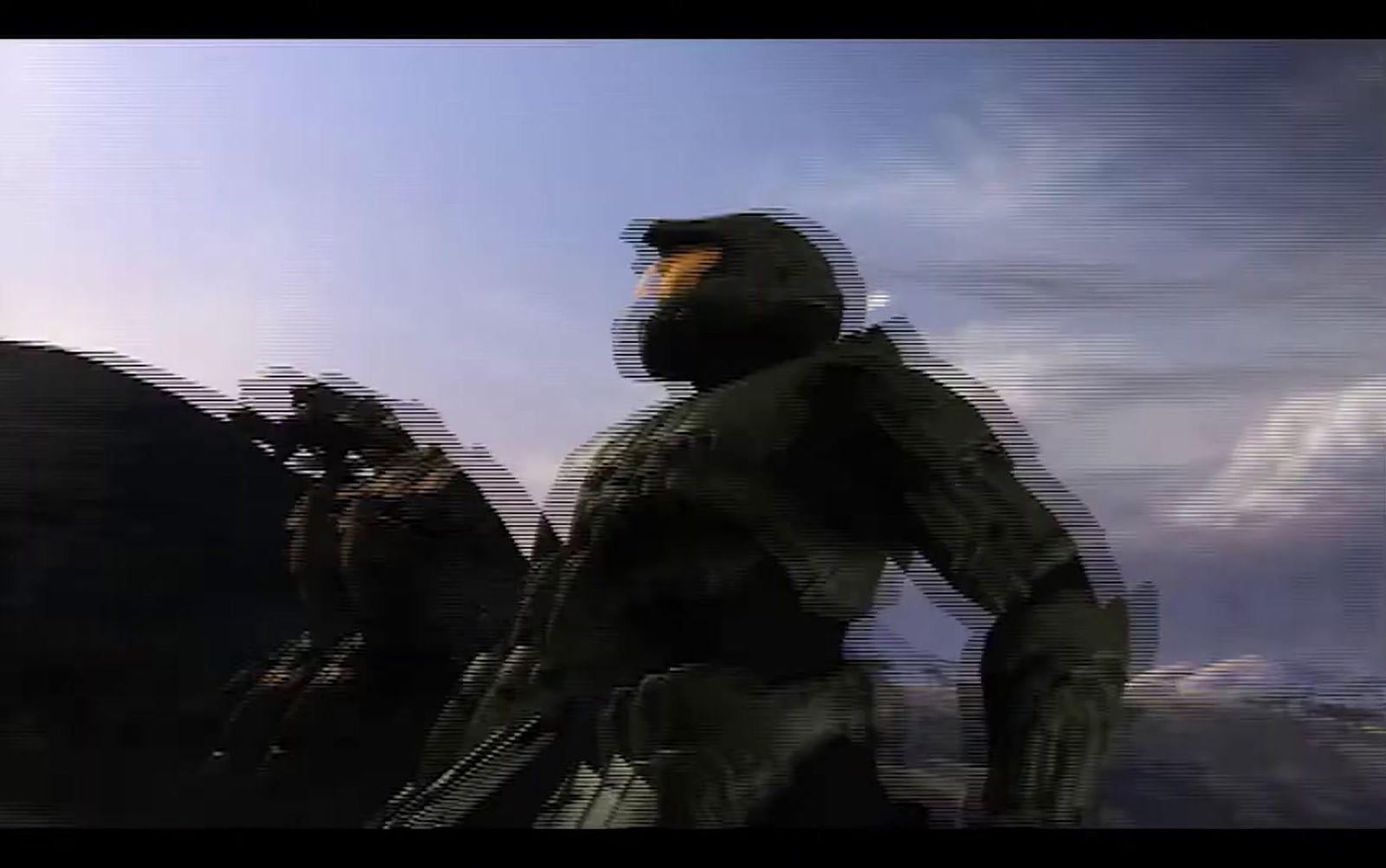 a computer generated image of a man on a horse