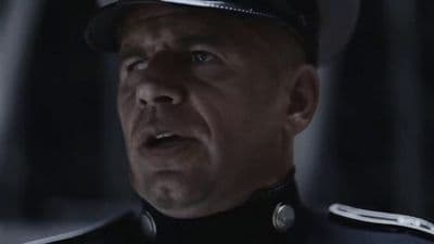 a close up of a person wearing a uniform
