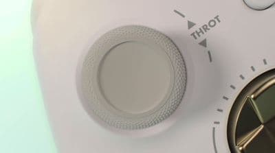 a close up of a knob on a machine