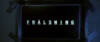a dark room with a neon sign that says franning