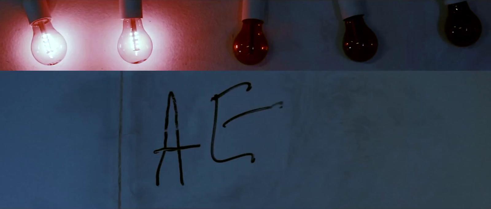 a group of lights that are on a wall
