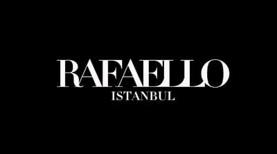 a black and white photo of the word raffaello