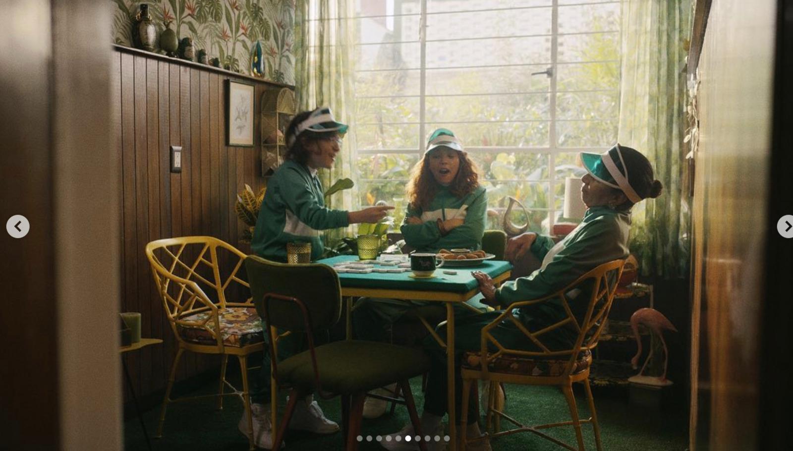 a group of women sitting around a table