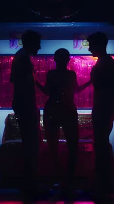 a group of people standing next to each other