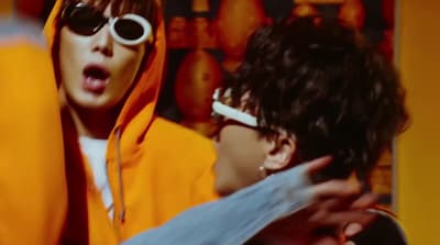 a couple of people that are wearing sunglasses