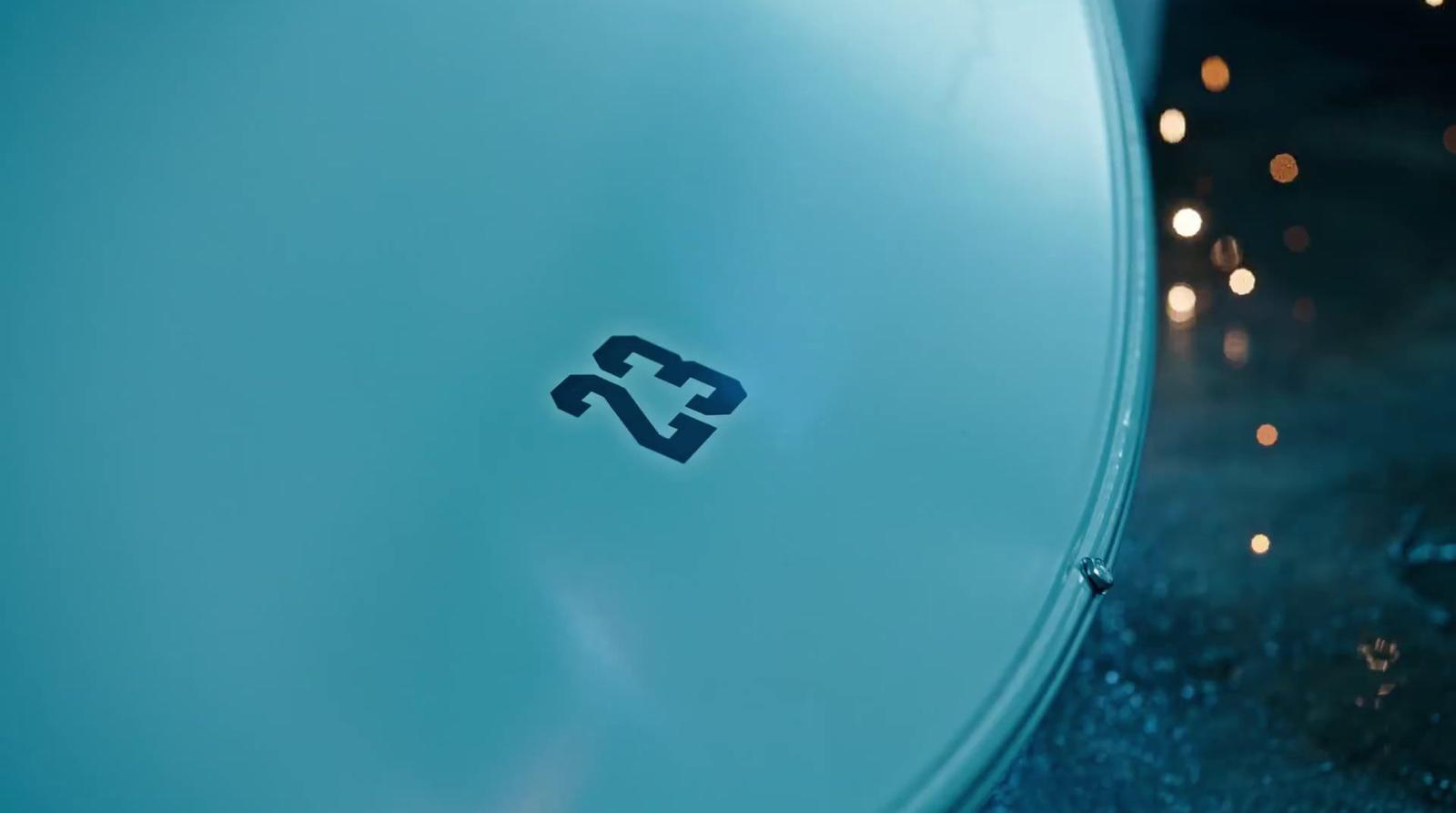 a close up of a disc on a table