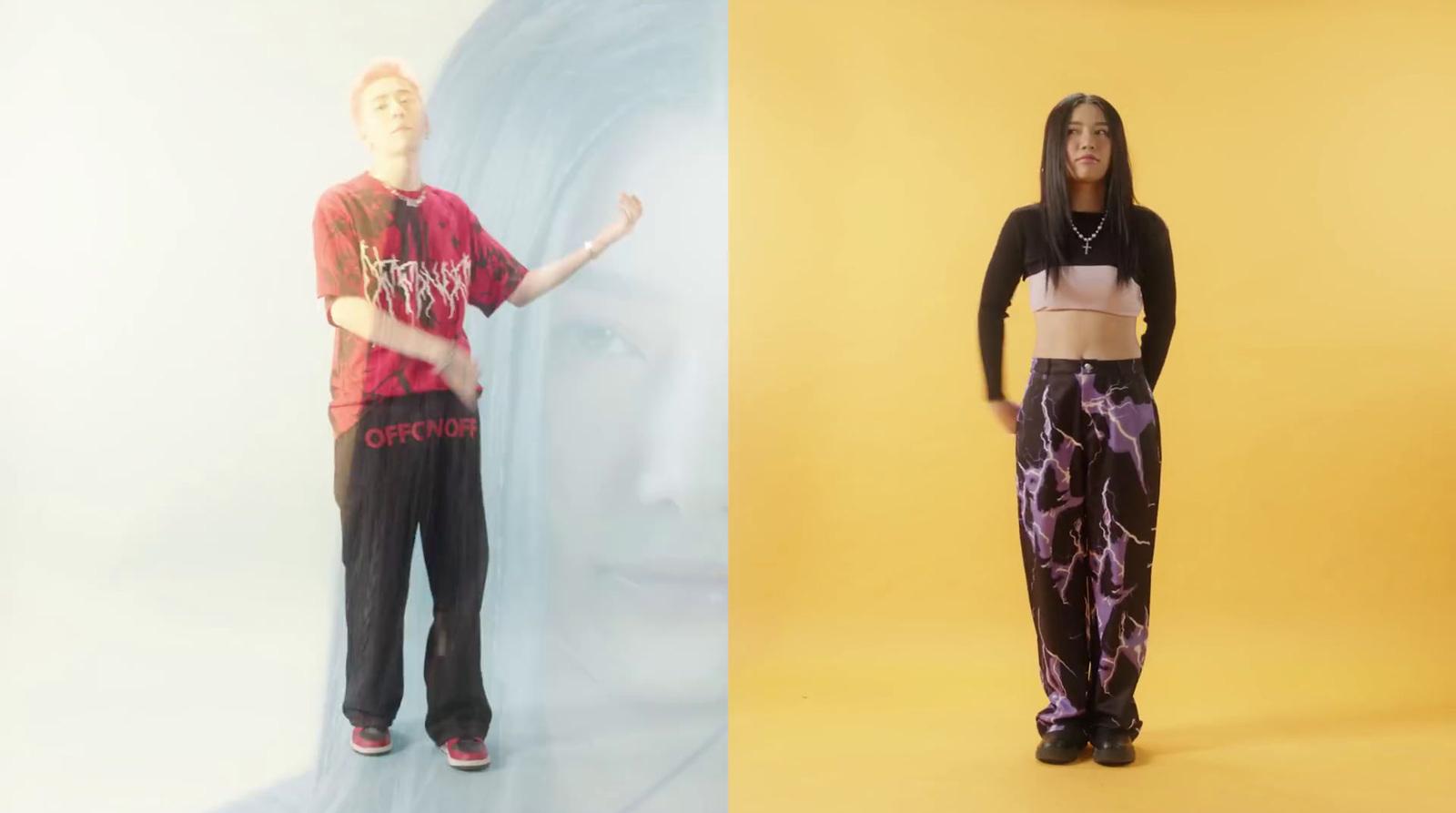 a man and a woman standing next to each other