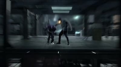 a couple of people that are standing in a room