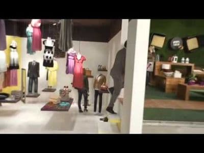 a couple of people that are standing in a room