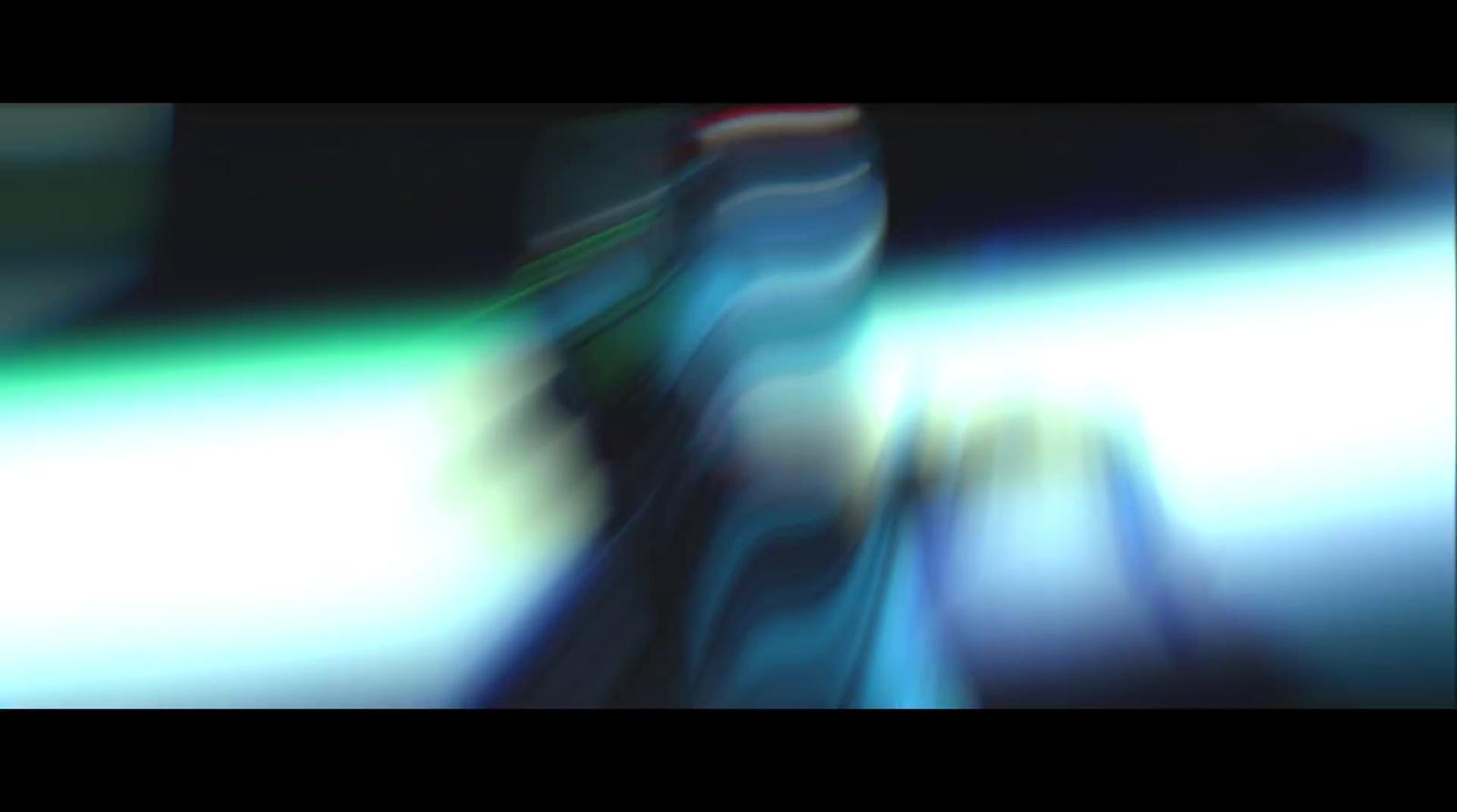 a blurry photo of a tie on a table