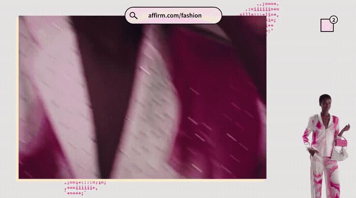 a man in a pink and white striped suit