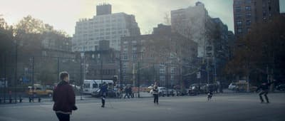 a group of people playing a game of skateboard