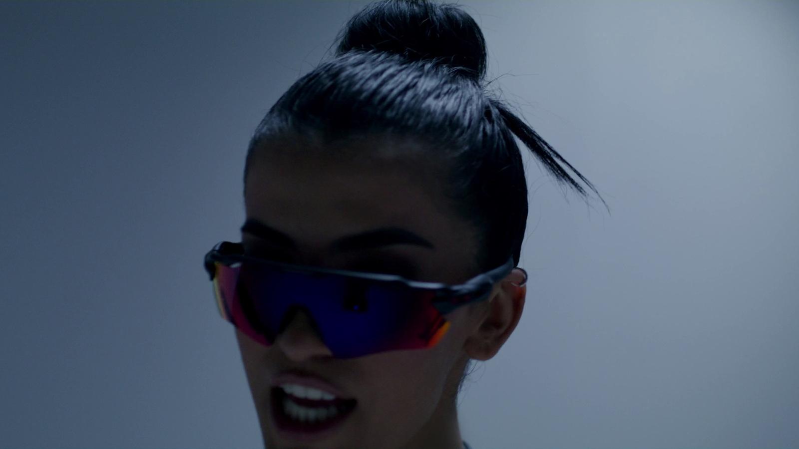 a woman wearing sunglasses and a bun bun bun bun bun bun bun bun bun bun