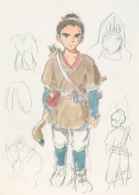 a drawing of a boy in a baseball uniform