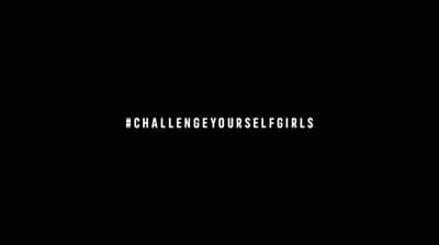 a black background with the words challenge yourself