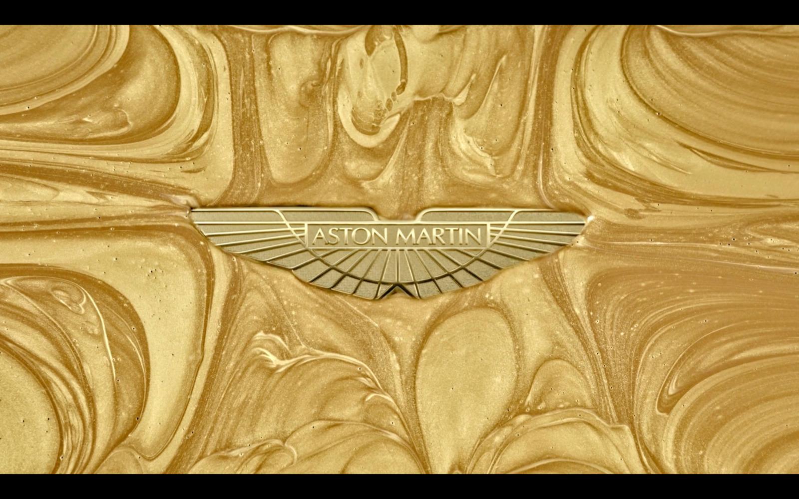 a close up of a logo on a wall