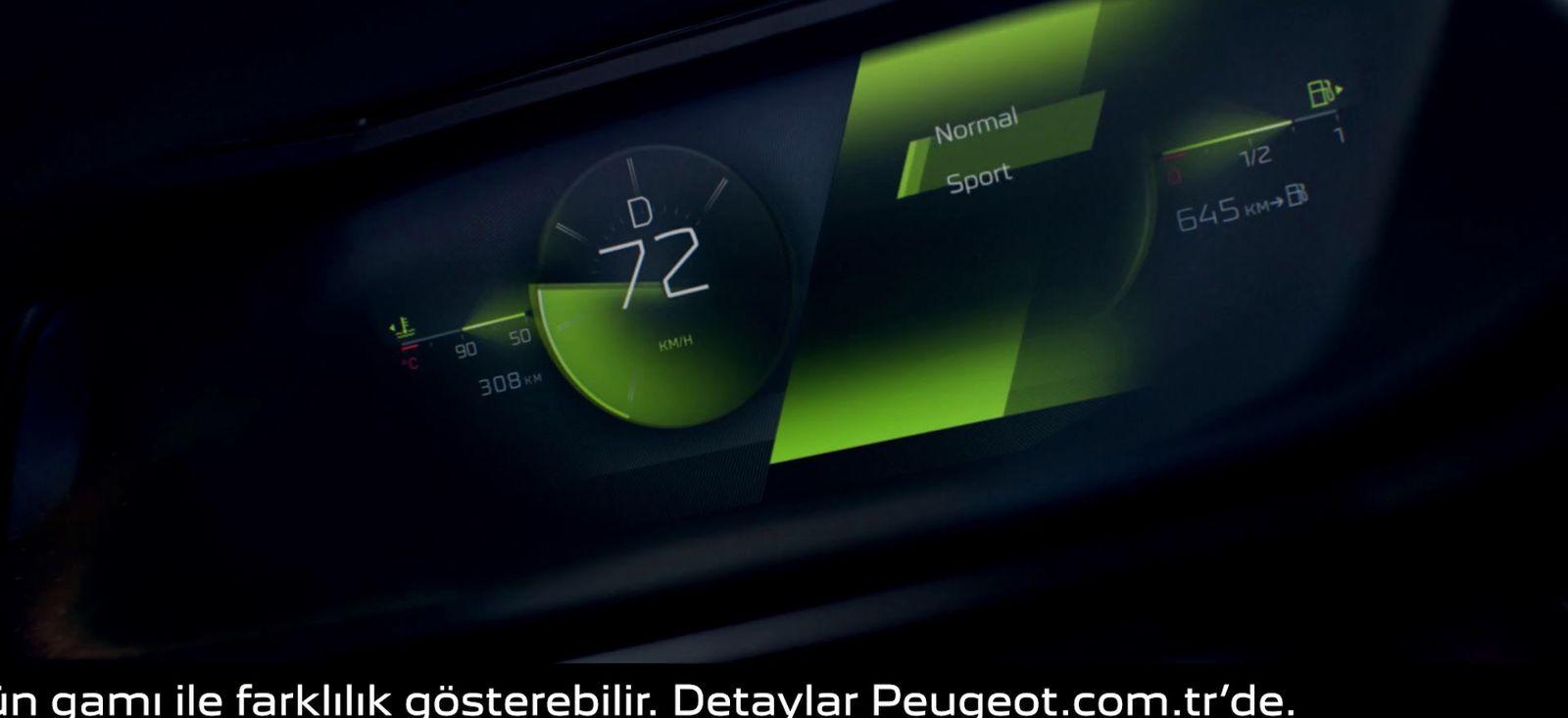 a close up of a digital clock in a car