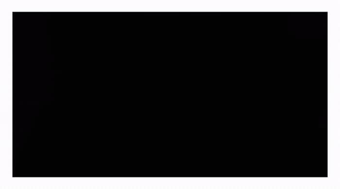 a black square with a white background